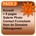 Détail Pack2 - site internet