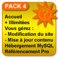 Détail Pack4 - site internet dynamique